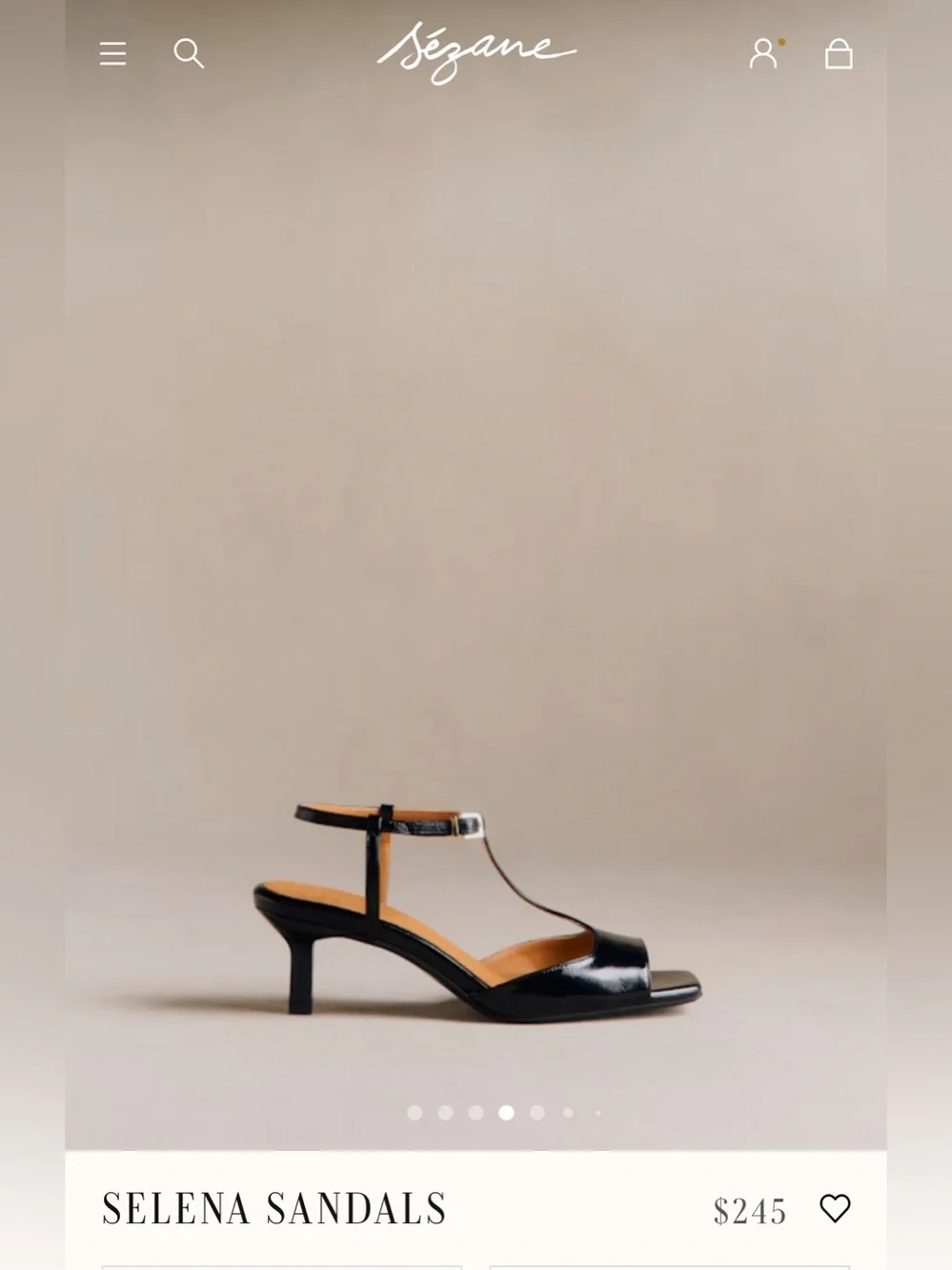 BNIB! Sezane SELENA SANDALS - Currently Retail $245 - Size 36
